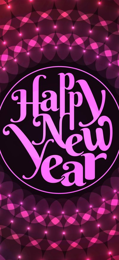Fond d'écran iPhone Happy New Year 4k