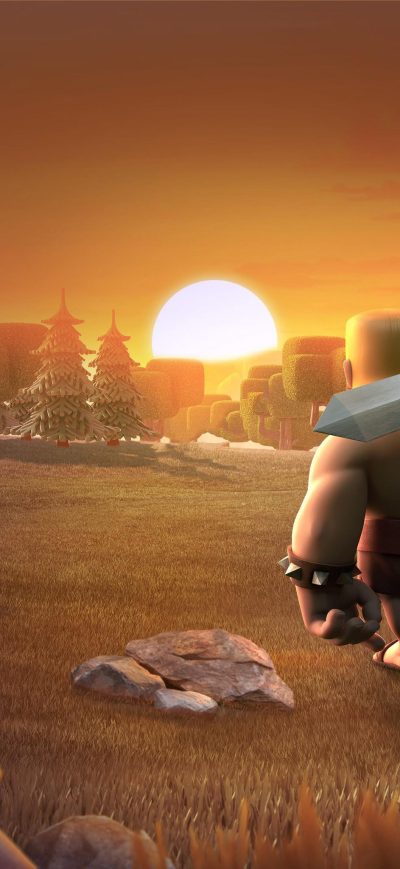 Fond d'écran iPhone Barbarians Clash Of Clans
