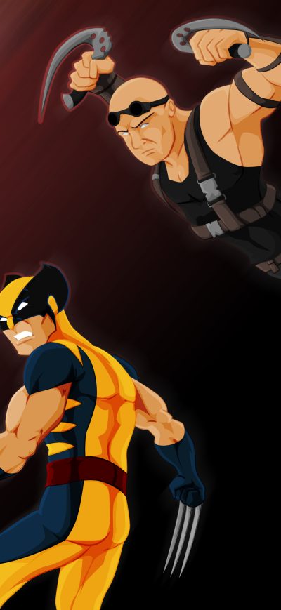 Fond d'écran iPhone Wolverine And Riddick