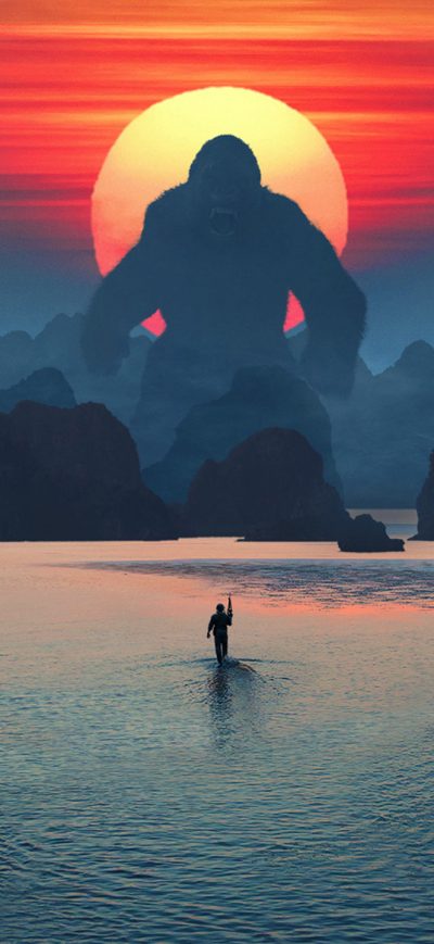 Fond d'écran iPhone Kong Skull Island HD