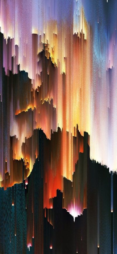 Fond d'écran iPhone Pixel Sorting Artwork
