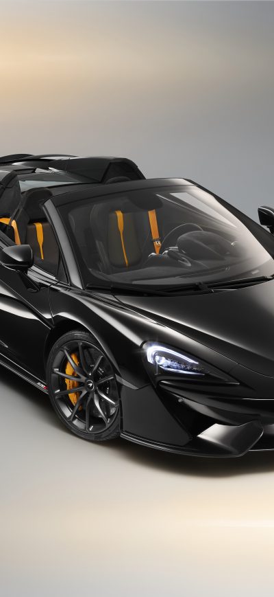 Fond d'écran iPhone McLaren 570S Spider Design Edition 2018