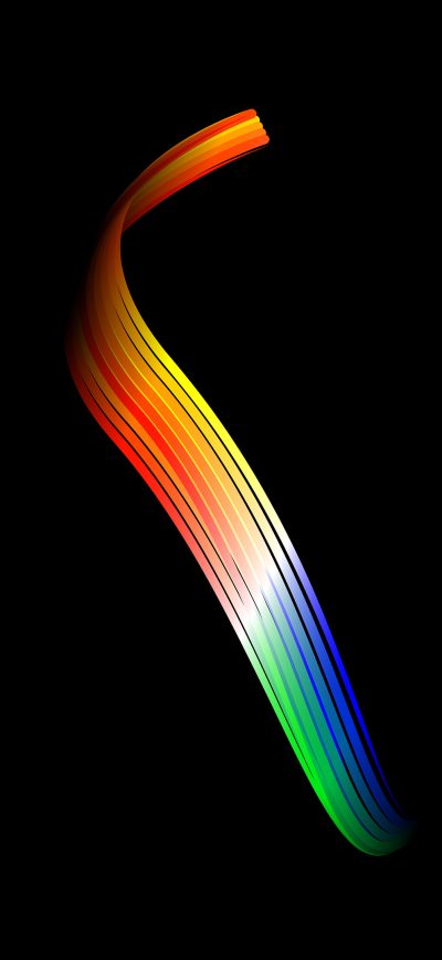 Fond d'écran iPhone Abstract Ribbon 4k