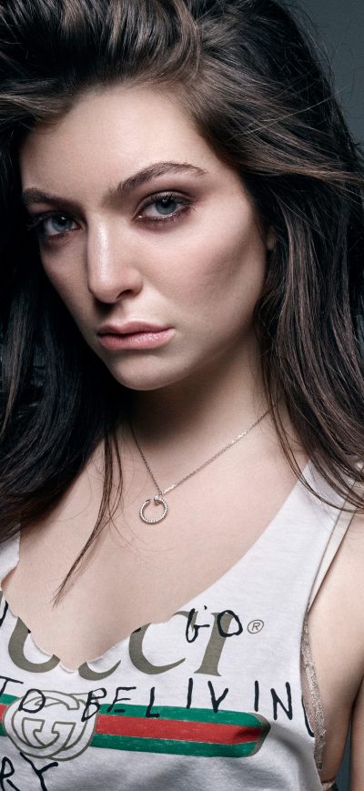 Fond d'écran iPhone Lorde Elle 2018 4k