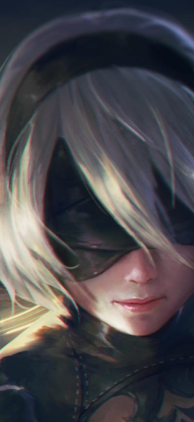 Fond d'écran Nierautomata sur iPhone