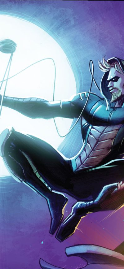Fond d'écran Green Arrow Dc Comic Art sur iPhone