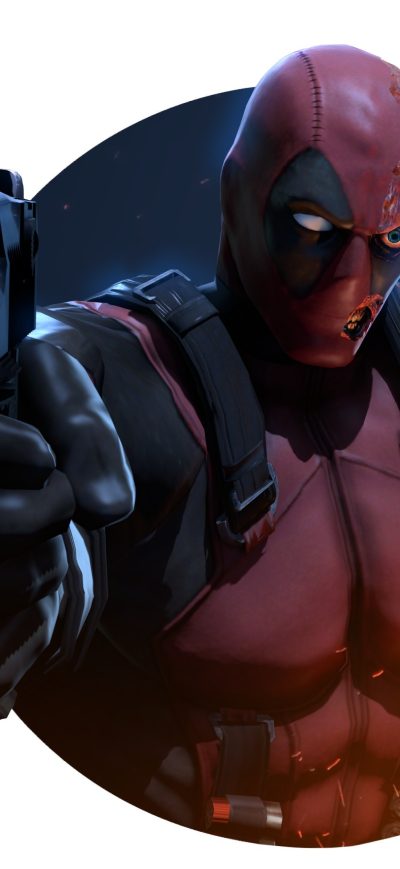 Fond d'écran iPhone Deadpool With Gun 4k
