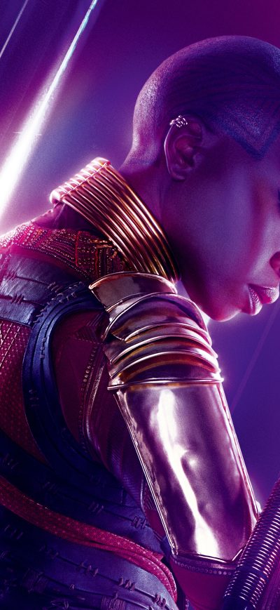 Fond d'écran iPhone Okoye In Avengers Infinity War 8k Poster