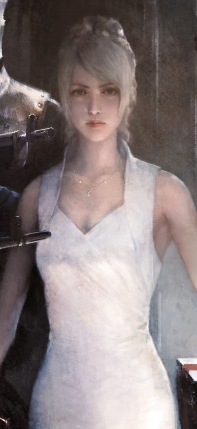 Fond d'écran iPhone Luna Final Fantasy XV