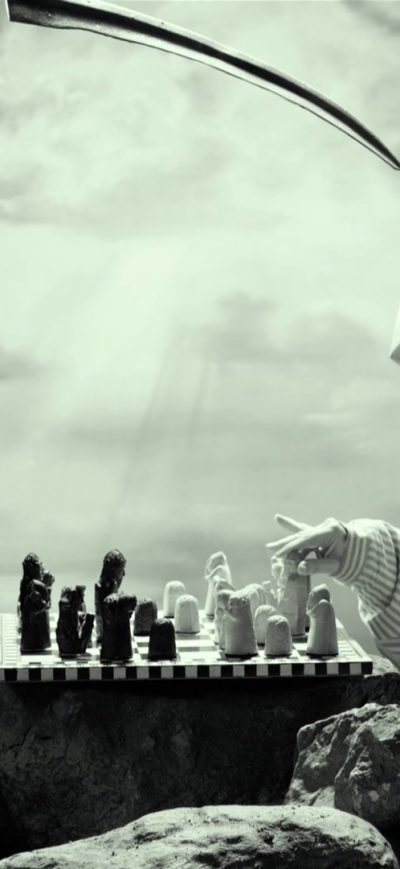 Fond d'écran Grim Reaper sur iPhone