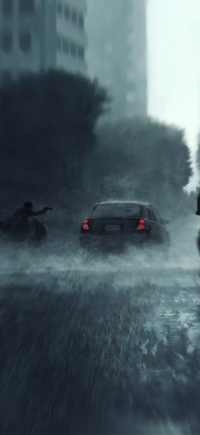 Fond d'écran Assault sur iPhone