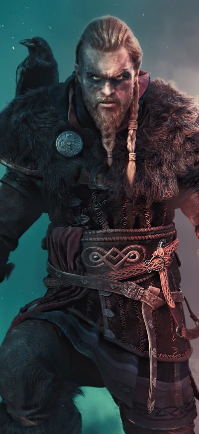 Fond d'écran iPhone 4k Assassins Creed Valhalla Game
