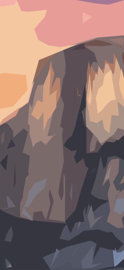 Fond d'écran iPhone Yosemite Low Poly