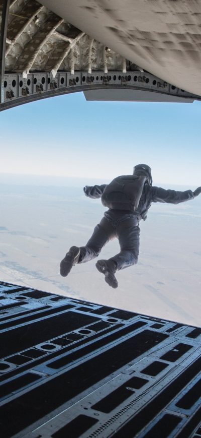 Fond d'écran iPhone Tom Cruise Mission Impossible Fallout 2018 Jumps Out Of Plane