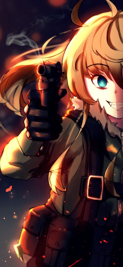 Fond d'écran Youjo Senki 4k sur iPhone