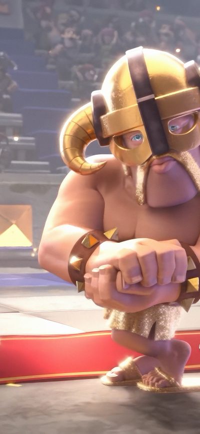 Fond d'écran iPhone Barbarian Clash Royale