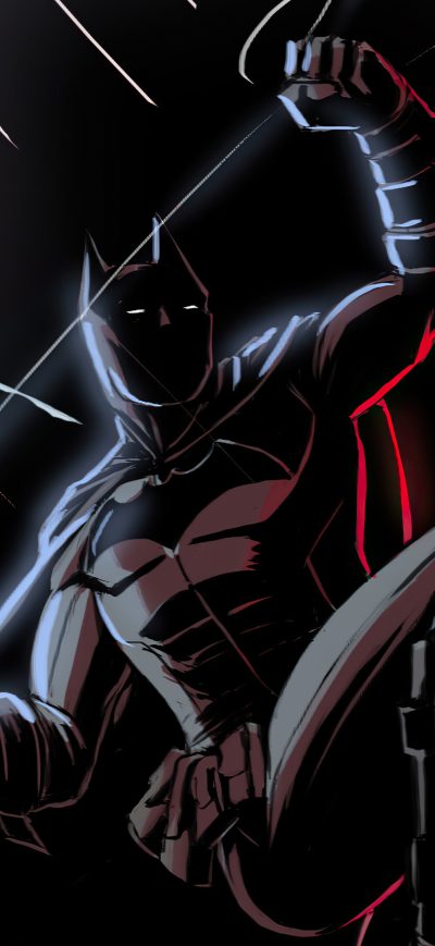 Fond d'écran iPhone Batman Dark Lighting