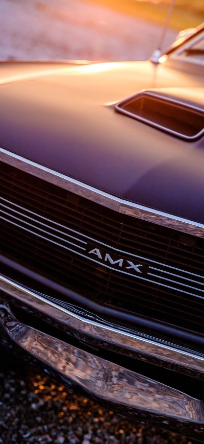 Fond d'écran iPhone 1970 AMC AMX 4K