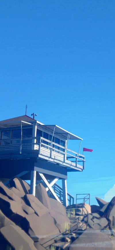 Fond d'écran iPhone Firewatch Game Tower