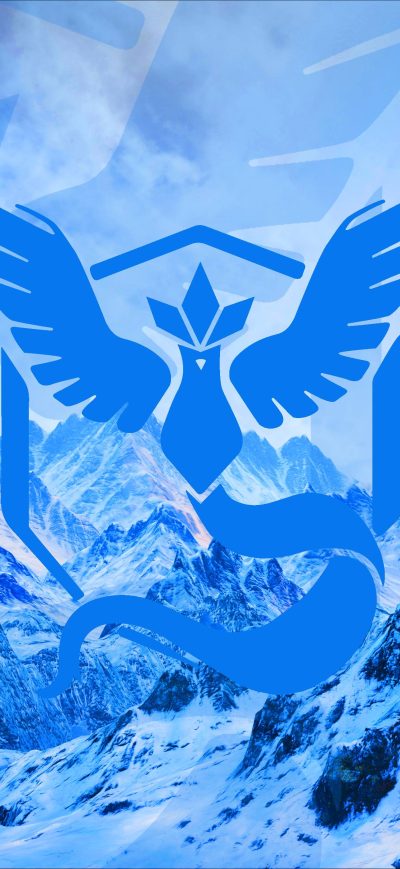 Fond d'écran iPhone Team Mystic Pokemo Go 5k