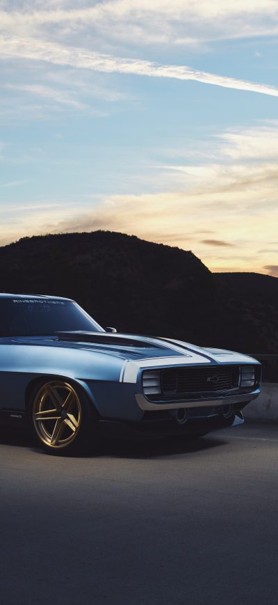 Fond d'écran iPhone 1969 Chevrolet Camaro G Code