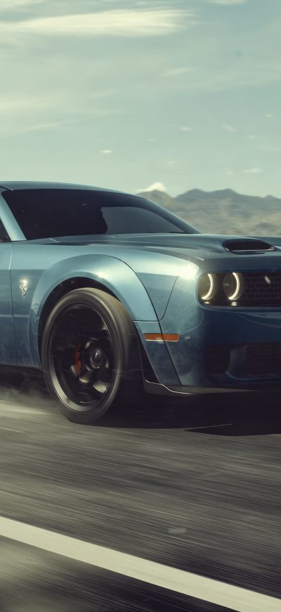Fond d'écran iPhone 2023 Dodge Challenger SRT Hellcat