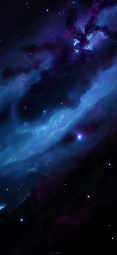 Fond d'écran iPhone Nebula 4k