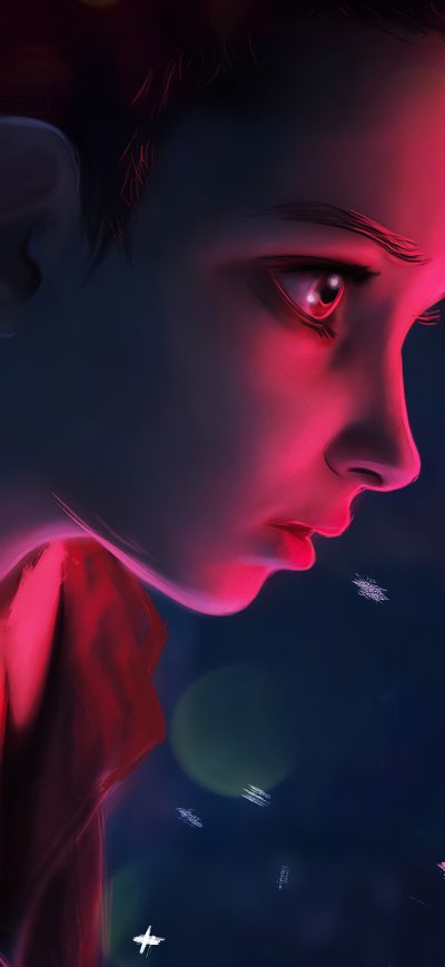 Fond d'écran iPhone Eleven Stranger Things 4k
