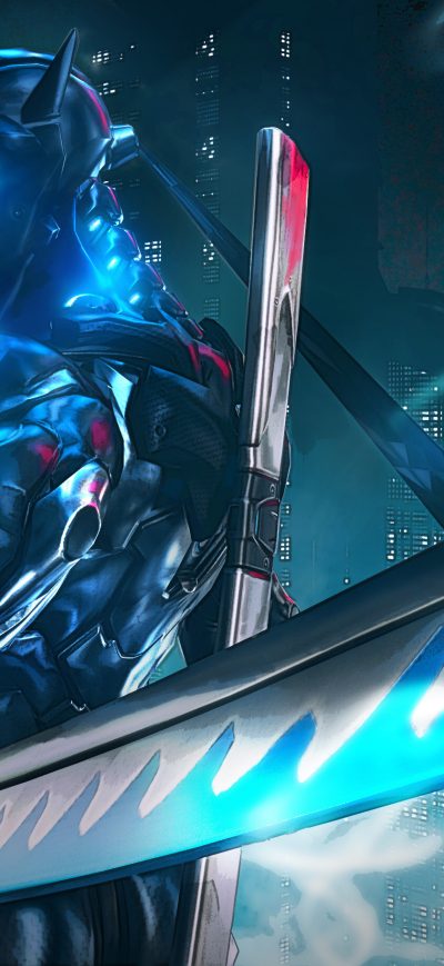 Fond d'écran iPhone Genji Overwatch 2020 4k