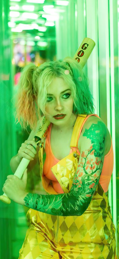 Fond d'écran iPhone Harley Quinn Cosplay Girl With Bat 4k