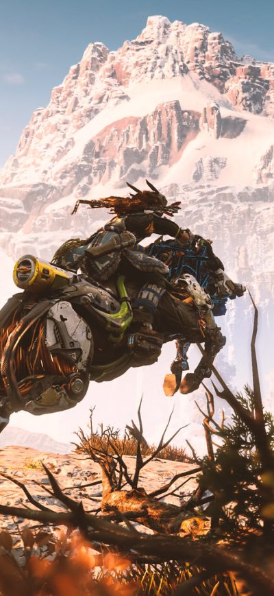 Fond d'écran iPhone Horizon Zero Dawn Video Game 2019