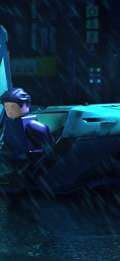 Fond d'écran iPhone Lego Blade Runner 4k
