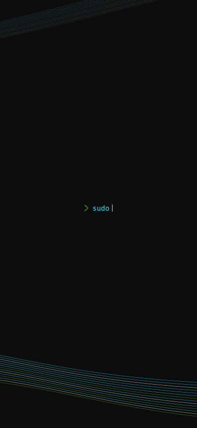 Fond d'écran iPhone Sudo