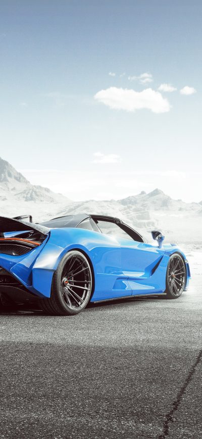 Fond d'écran iPhone Novitec McLaren 720S Spider N Largo Rear