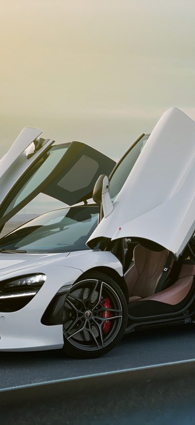 Fond d'écran iPhone White Mclaren 2020