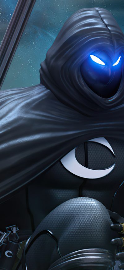 Fond d'écran iPhone Moon Knight Marvel Hero 5k