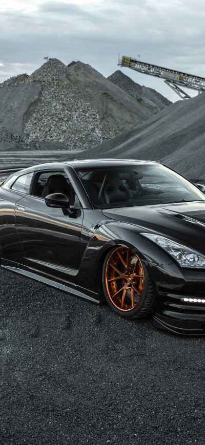 Fond d'écran iPhone Custom Nissan Gtr 5k 2019