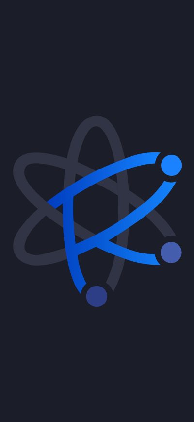 Fond d'écran iPhone React Js Logo