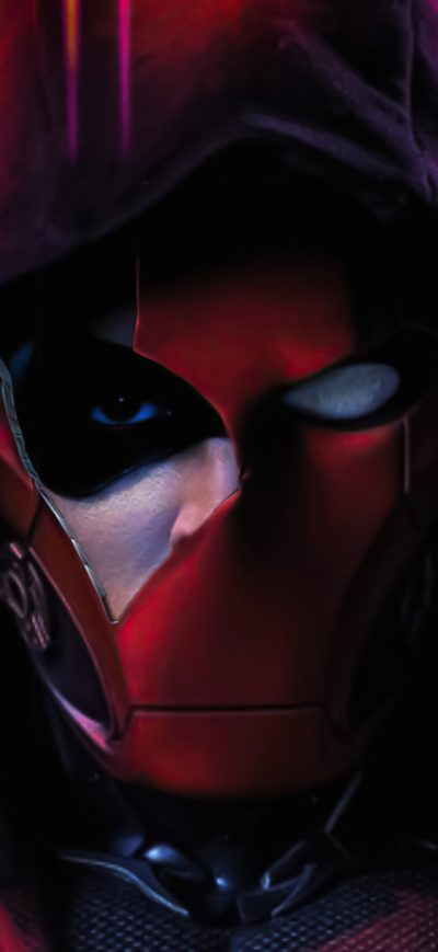 Fond d'écran iPhone Red Hood Dceu