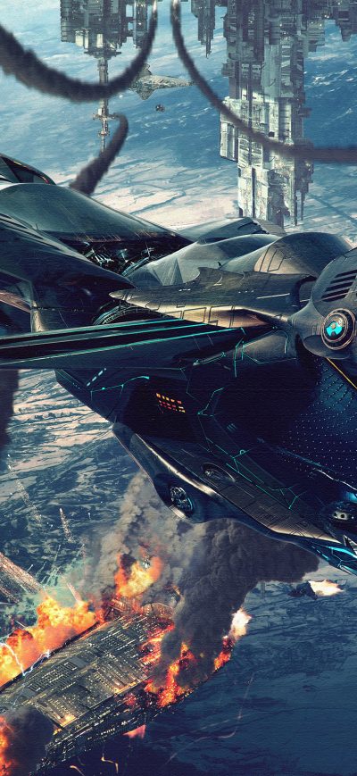 Fond d'écran iPhone Scifi Battlefield 4k