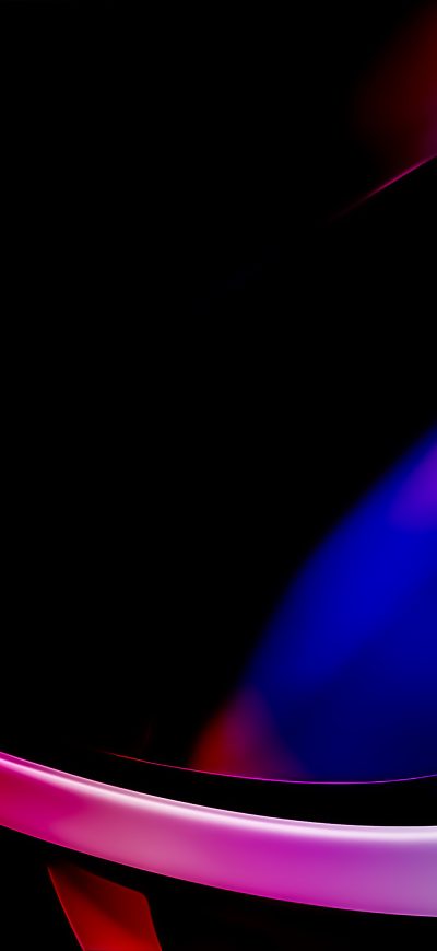 Fond d'écran iPhone Fractal Purple Blue Shapes 4k