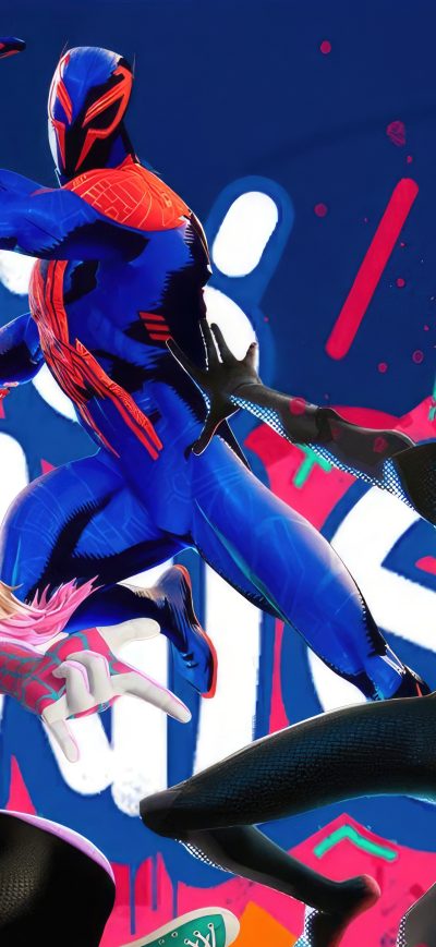 Fond d'écran iPhone Spiderman Across The Spider Verse 2023 4k