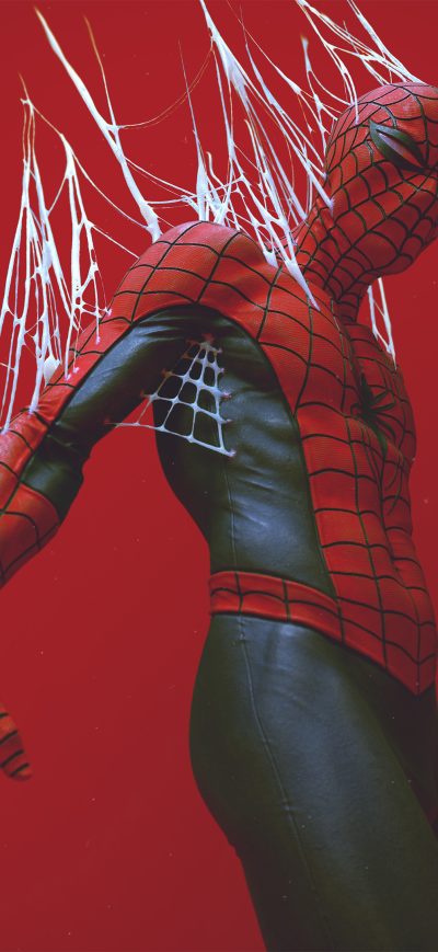 Fond d'écran iPhone Red Spider Man 2020 4k