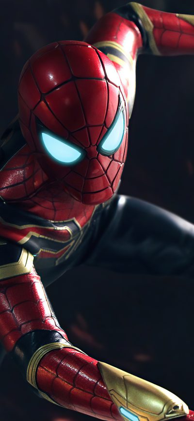 Fond d'écran iPhone Iron Spider 5k