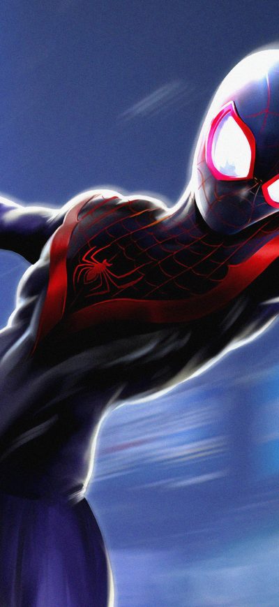 Fond d'écran iPhone Miles Morales New 4k