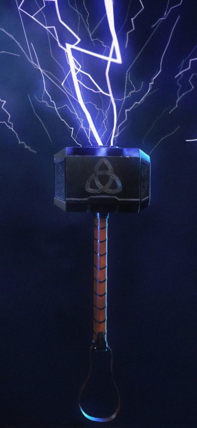 Fond d'écran iPhone Thor Hammer 4k New