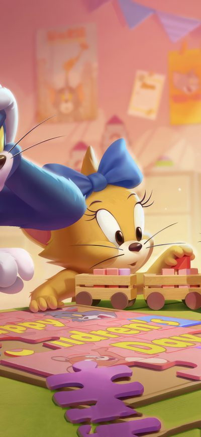 Fond d'écran iPhone Tom And Jerry 4k