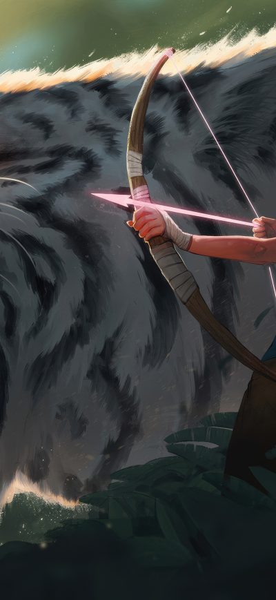 Fond d'écran iPhone Tomb Raider Wild Hunting