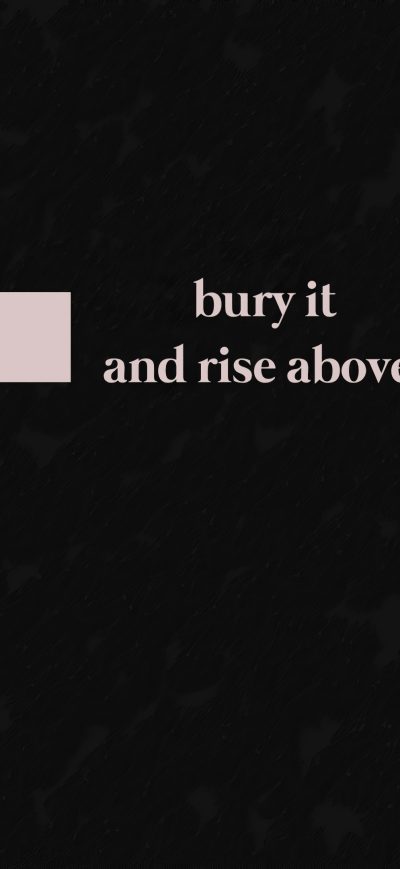 Fond d'écran Bury It And Rise Above sur iPhone