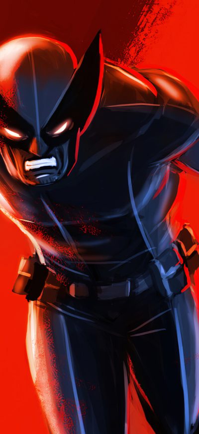 Fond d'écran iPhone Wolverine 4k Newart
